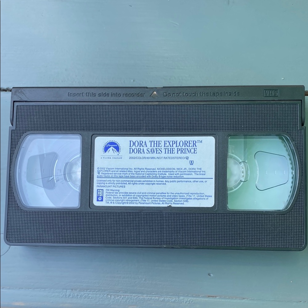Dora the Explorer VHS Tape